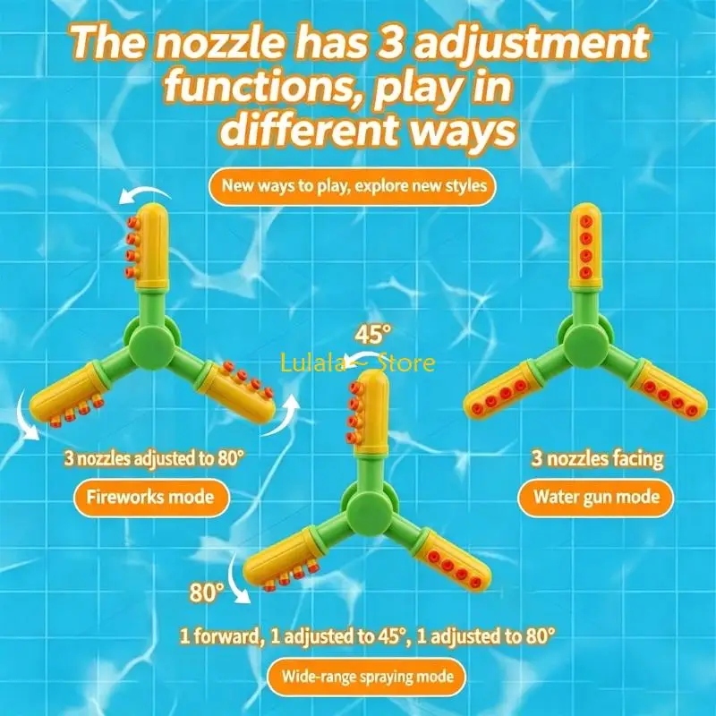 Y4QA Splash Toy With Swirling Water Effect For Children Pool Parties Beach Vacations And Outdoor Backyard Game