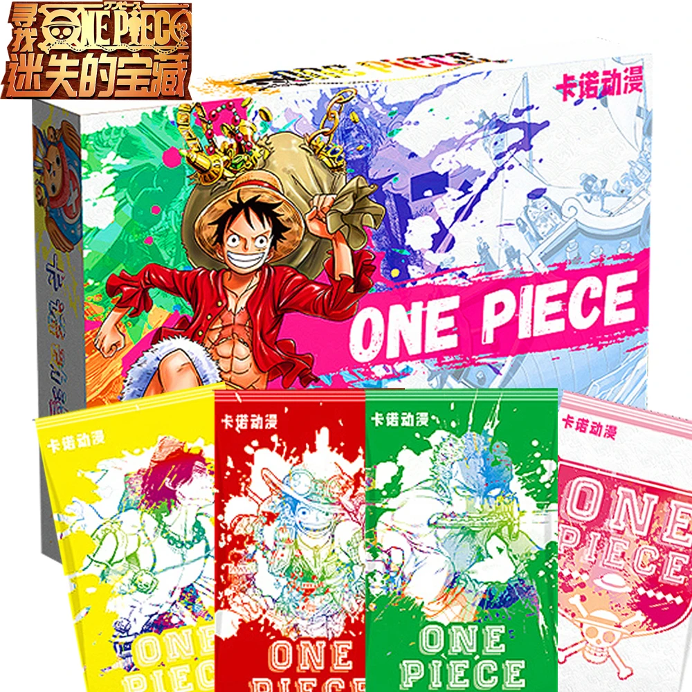 

One Piece Cards Searching for Lost Treasure Series Collection Cute Q-version Character Happy Doll Machine Cards Kid's Gifts Toys