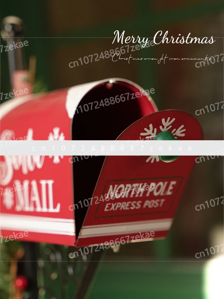 

Christmas Decoration Iron Christmas Sleigh Christmas Scene Layout