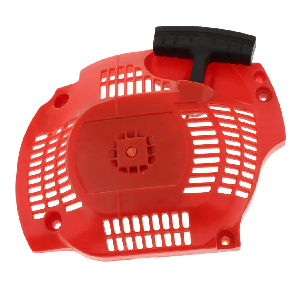 

Стартер бензопилы в сборе, красный пластик, сменный блок возвратного стартера для бензопилы 445 450, 16 дюймов