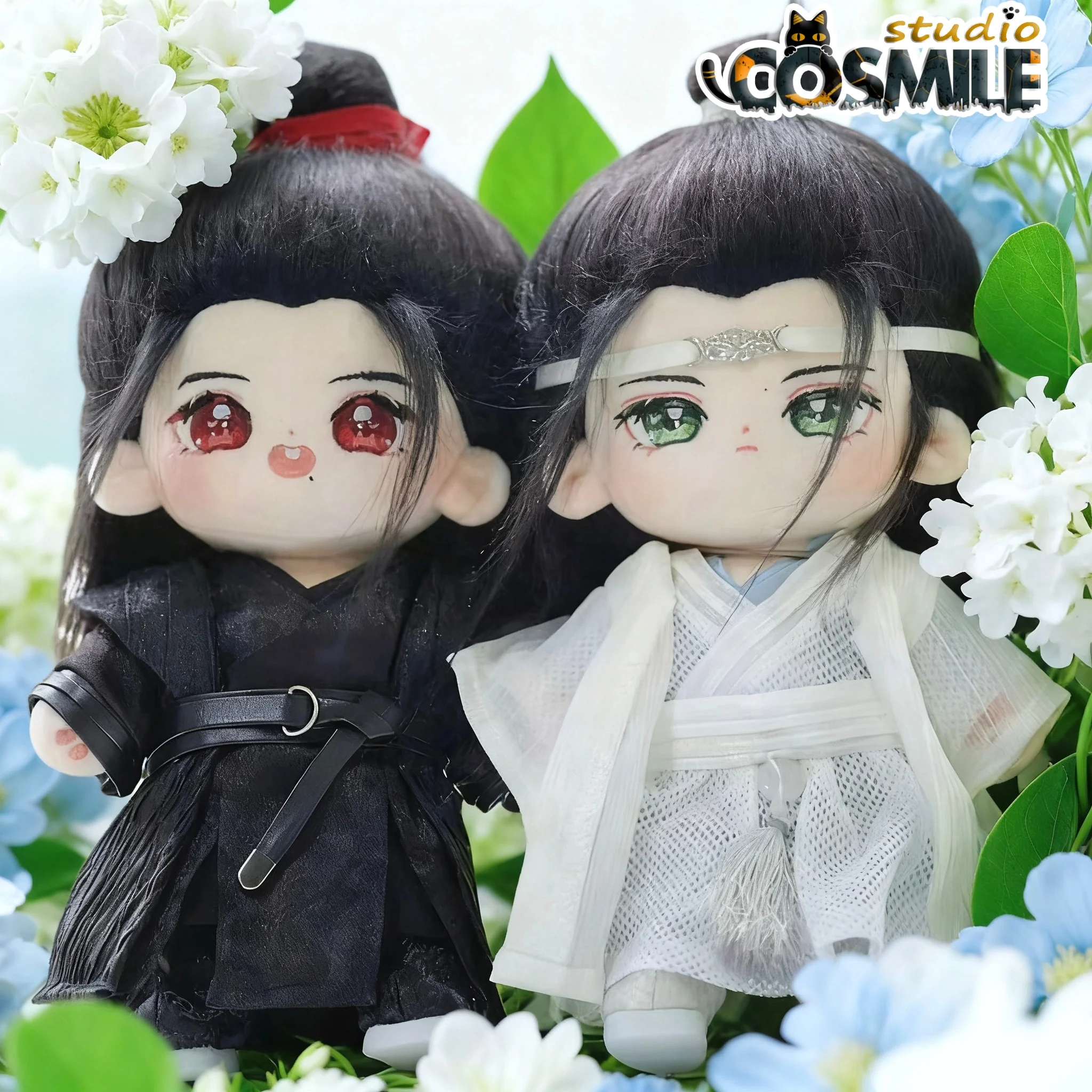 

The Untamed Yibo as Lan Wangji Xiao Zhan as Wei WuxianBJYX Мягкая плюшевая кукла 10 см 20 см Одежда для тела GG