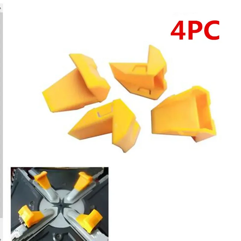 

4PC Tyre Tire Changer Machine Plastic Insert Jaw Clamp Protector Protection Rim Guard Nylon Cover For Wheel Repair Tools