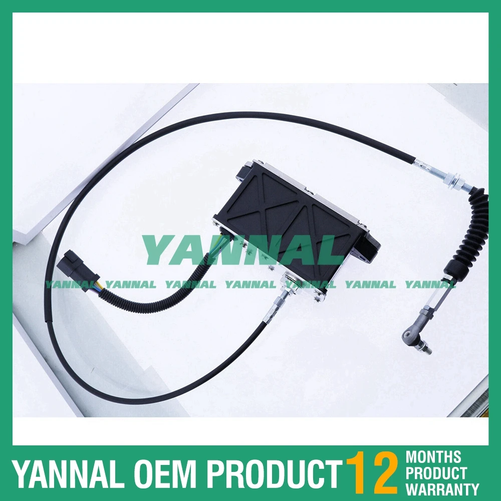 1-year warranty 247-5232 132-7778 Single Cable Throttle Motorfor FOR CAT 320B 325B 322B 6 PIN
