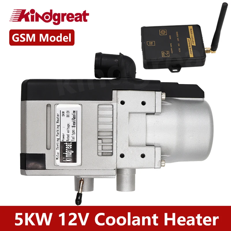 

5KW 12V LCD/GSM Diesel/Gasoline RV Car Hydronic Heater Boat Caravan Motorhome Coolant Parking Heater