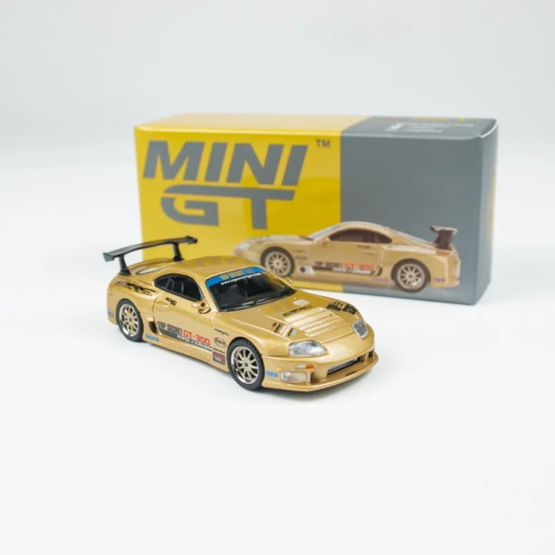 

MINIGT 1:64 Supra A80 GT-300 TopSecret alloy car model