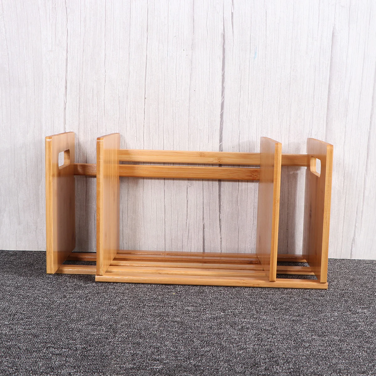 1Pcs Desktop Storage Rack Dehnbare Buch Regal Mini Einstellbare Organizer Regal Desktop Storage Rack