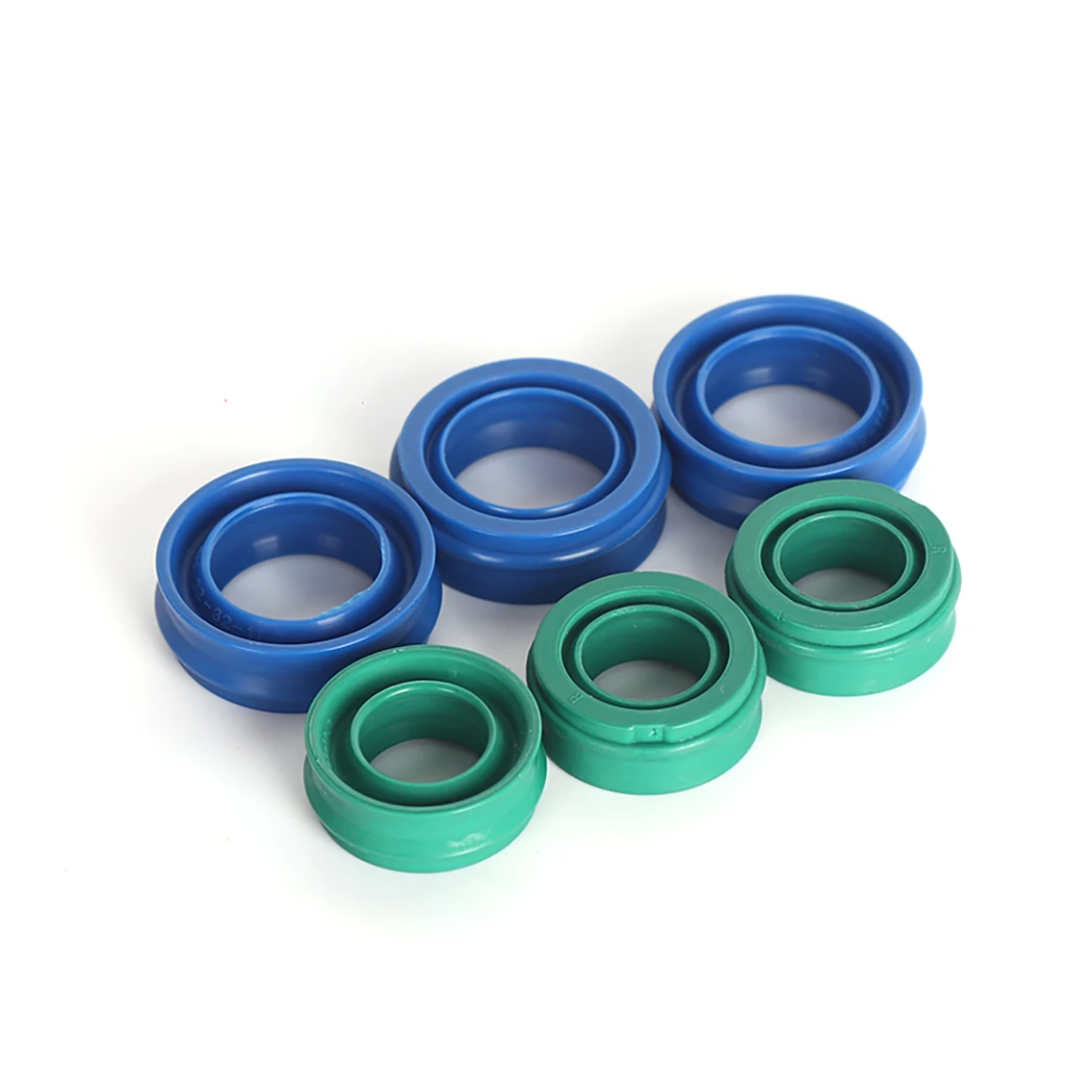 EU12-63mm Blue Type Dust Seal Ring O Rings PU Pneumatic Cylinder Piston Rod Bidirectional Gasket Dual Purpose Air Seal Oil Seal