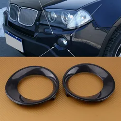 For BMW X3 E83 LCI 2007-2010 Pair Front Fog Light Lamp Bezels Cover Trim Grill 51113423790 51113423789 1PC