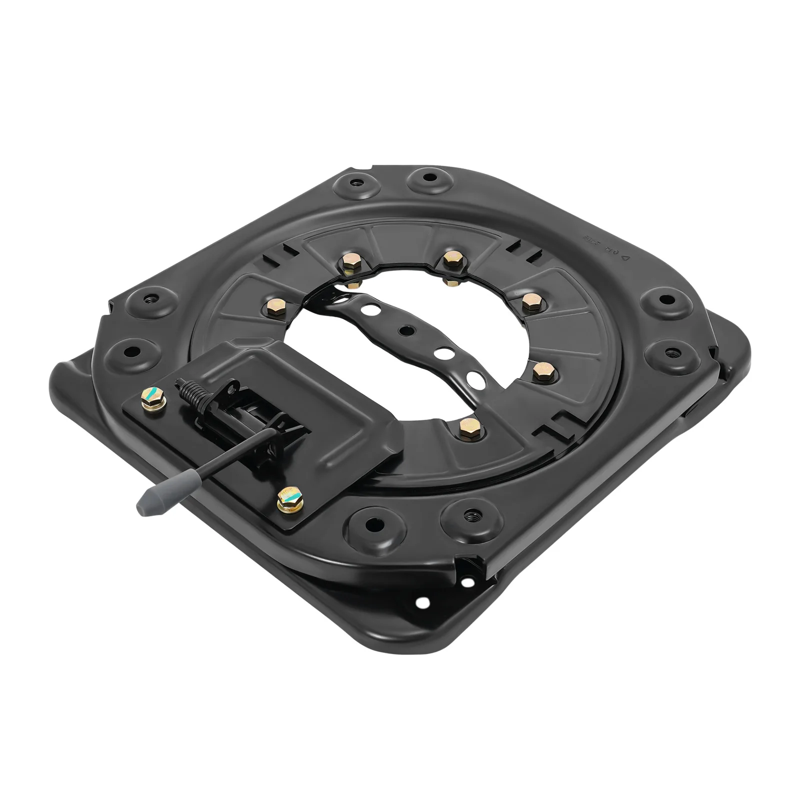 Drehbare Sitzbasis 35,8*38,6cm Hochbelastbare Sitzbasis 130kg Tragkraft Stahlplatte Drehbare Sitzbasis 360 Grad Drehbar – Detail 3
