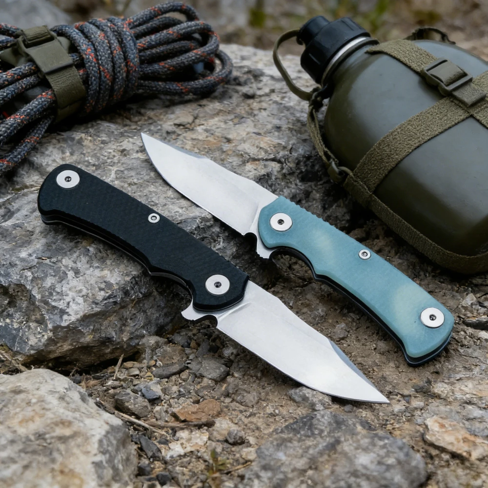 

Складной нож с лезвием из стали 8Cr13Mov и рукоятью G10 – практичный инструмент для фруктов, кемпинга, рыбалки, пикника, барбекю, альпинизма, EDC-оборудование