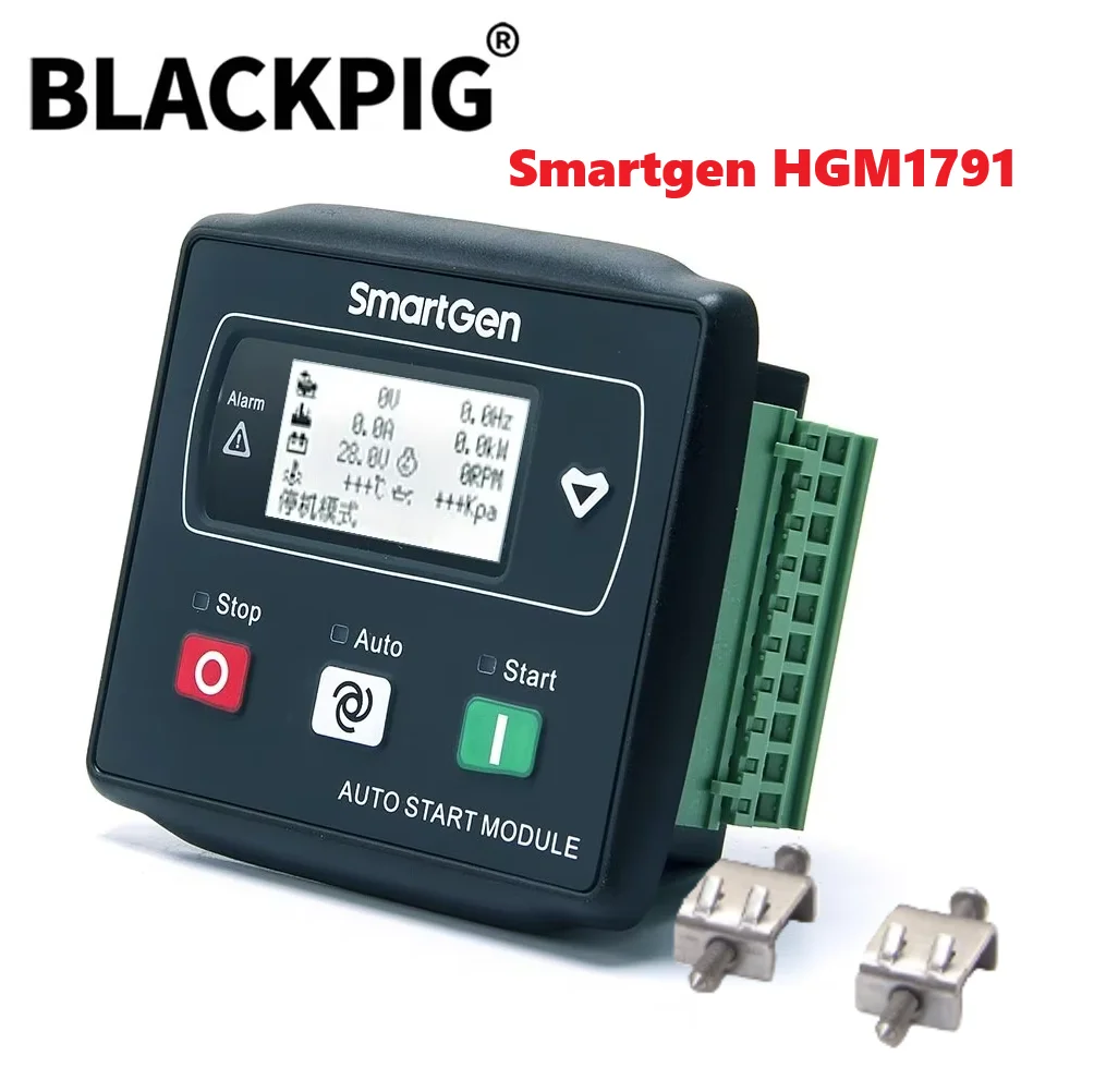 

Smartgen HGM1791 Non-EFI Engine Controller Electronic Auto Start Generator Control Module With USB Port Genset Parts