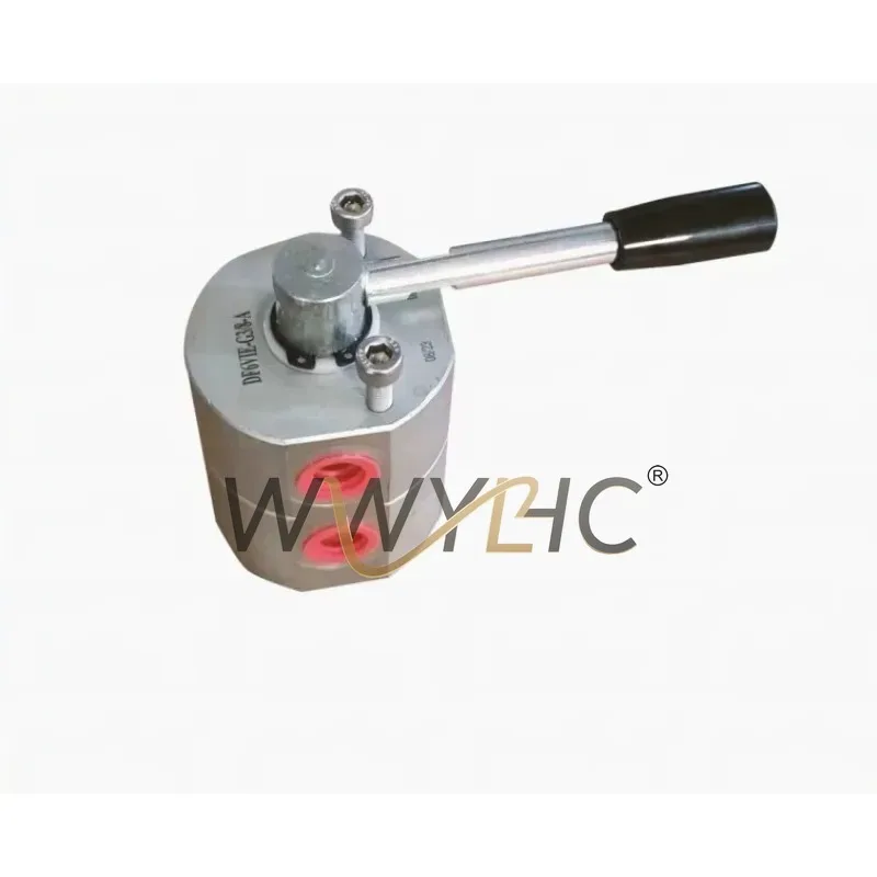 Two-position Six-way Hydraulic Switching Valve for Grader, G3/8 G1/2 Thread Port