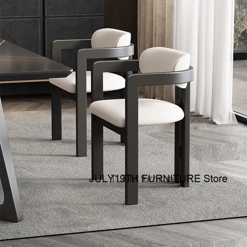 Simple minimalist dining chairs ergonomically designed training activities, unique luxury training chairs, living room Cadeira