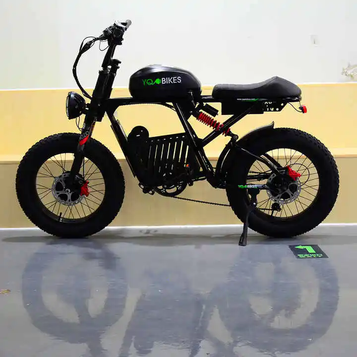 New 3000W 50Ah Super Electric Bike Motorcycle 73 RX Dual Drive Motor Downhill ebike Fat Beach Dirt Soft Tail Electric Bicycle