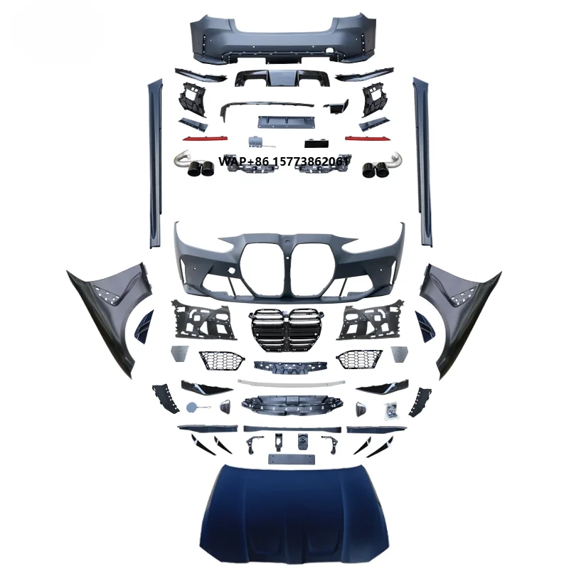 

Bodykit 2023+ for 3 Series G20 G28 LCI M3 Style Full Body Kit Lightweight Aluminum Hood Fenders Direct Bolt-On Fit Bumper