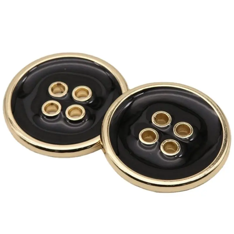 Boutons métalliques pour costumes, 10 pièces/lot, bouton de couture pour bricolage, accessoires vêtements manteaux, nouveauté