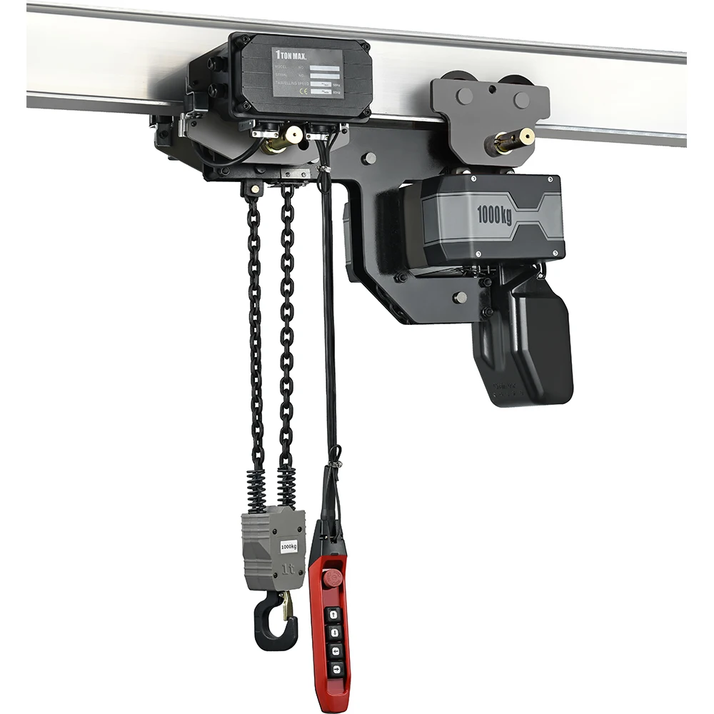 

Iehc High Quality Construction Hoist 1ton Electric Low Headroom Chain Hoist for Factory Using