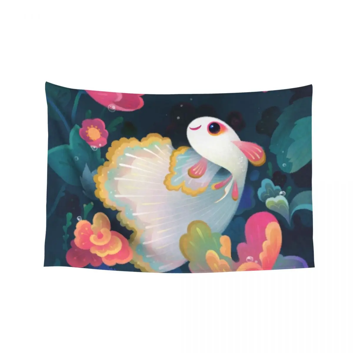 

Flower guppy Tapestry Decoration Home House Decorations For Bedroom Cute Room Things Tapestry