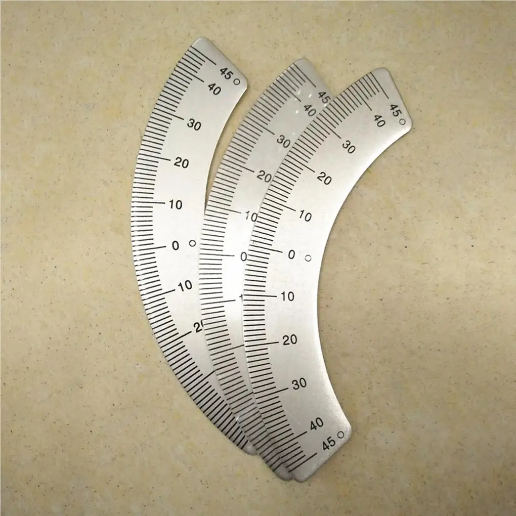 Protractor Milling Angle Plate Miller Accurate Scale Ruler 45 Degree Arc Gauge Measuring Tool for Metalworking