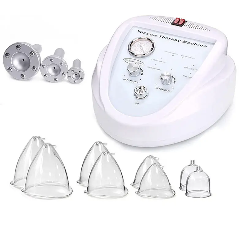 Anti-Pressure Slimming Vacuum Therapy Breast Enlargement Professional Strong Suction  Butt Lifting Machine Pump Cupping