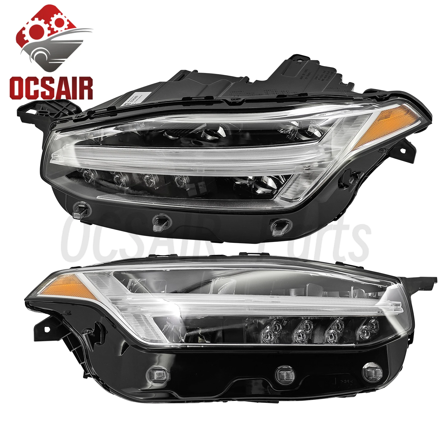 

1pcs LED Headlight Assembly Fit for 20192024 Volvo XC90 W/AFS LED Headlamp USA Version