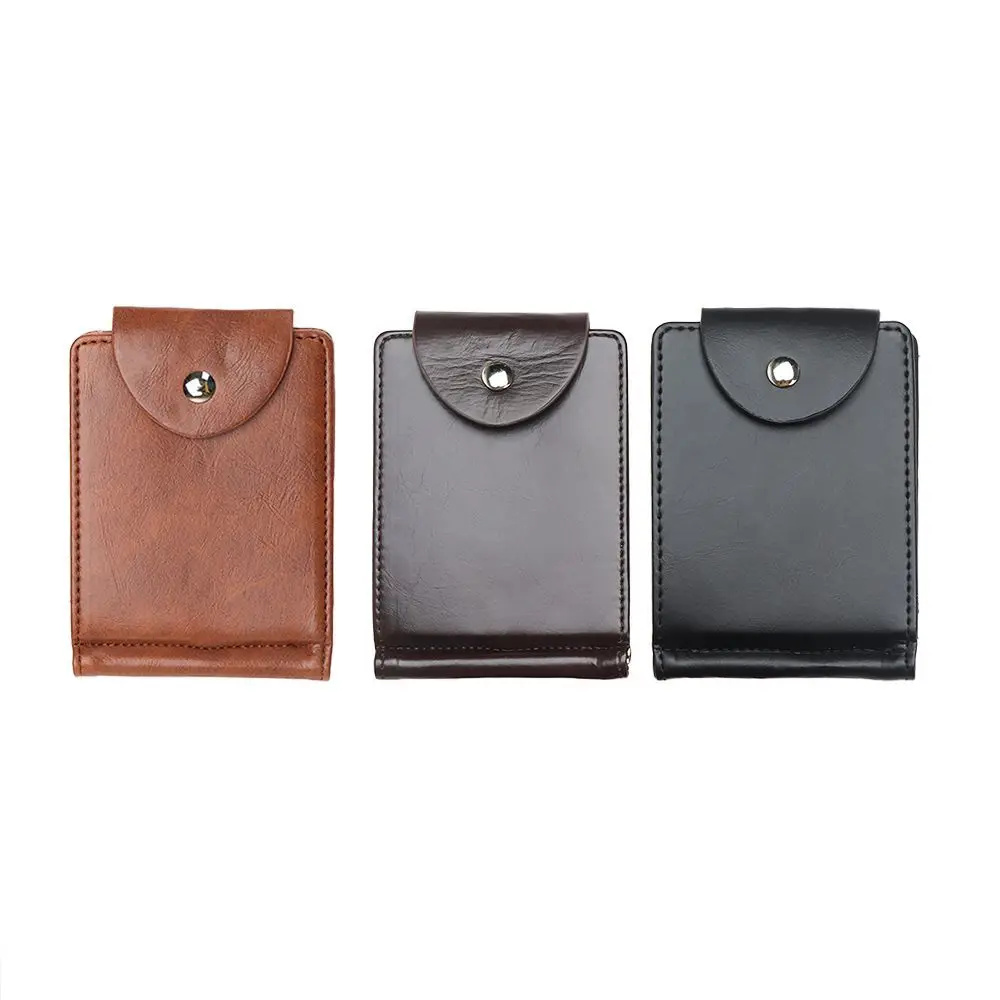 

Fashion PU Leather Men Bag Card Bag ID Credit Wallet Money Bag Money Clips