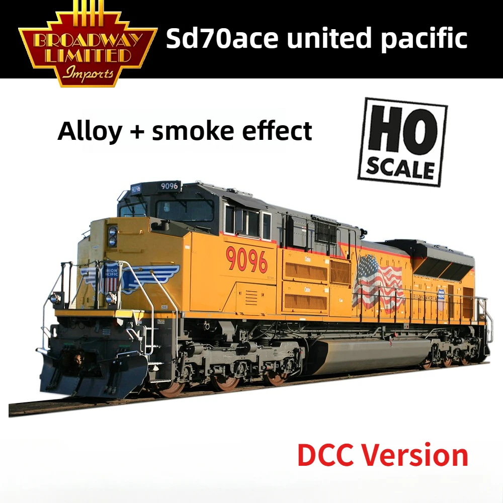 BLI Train Model HO 1/87 SD70Ace UP Union Pacific American Train Model 9096 Diesel Locomotive Digital Sound Effect Rail Car Toy