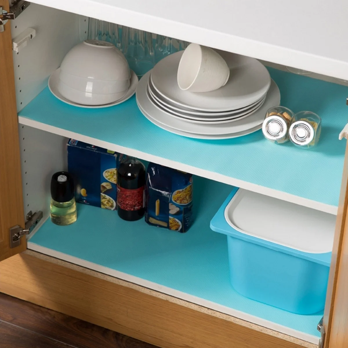 

4 pcs 45X29Cm Fridge Pads Anti-Slip Moisture-Proof Mat For Refrigerator Drawer Cabinet Shelf Liner Table Placemat Eva Pad