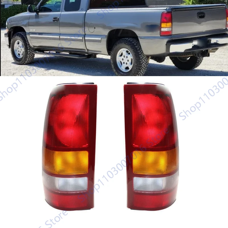 

For Chevy Silverado 1500 2500 3500 1500 HD 2500 HD 1999 2000-2006 Rear Tail Light Brake Lamp Warning Signal Light Taillight