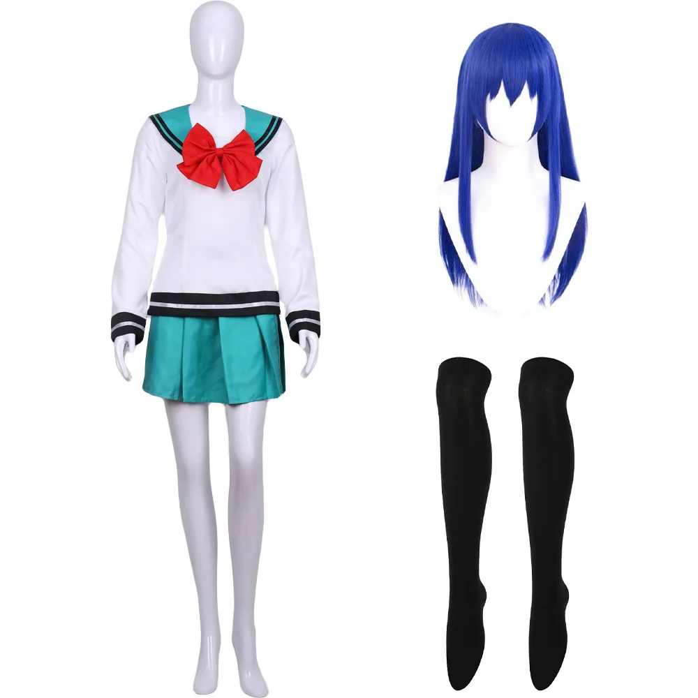 

Anime The Disastrous Life of Saiki K. Teruhashi Kokomi Cosplay Costume Saiki Kusuo No Sai-nan Yumehara Chiyo JK Dress Halloween