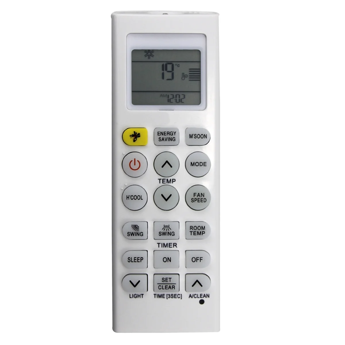 Super Deals AKB73975615 Remote Control Replace for LG AC Air Conditioner Remote Control with Mosquito Button