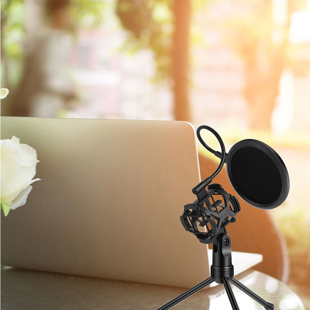 

Microphone Stand Broadcasting Filter Bracket Livestream Tripod Holder Amateur