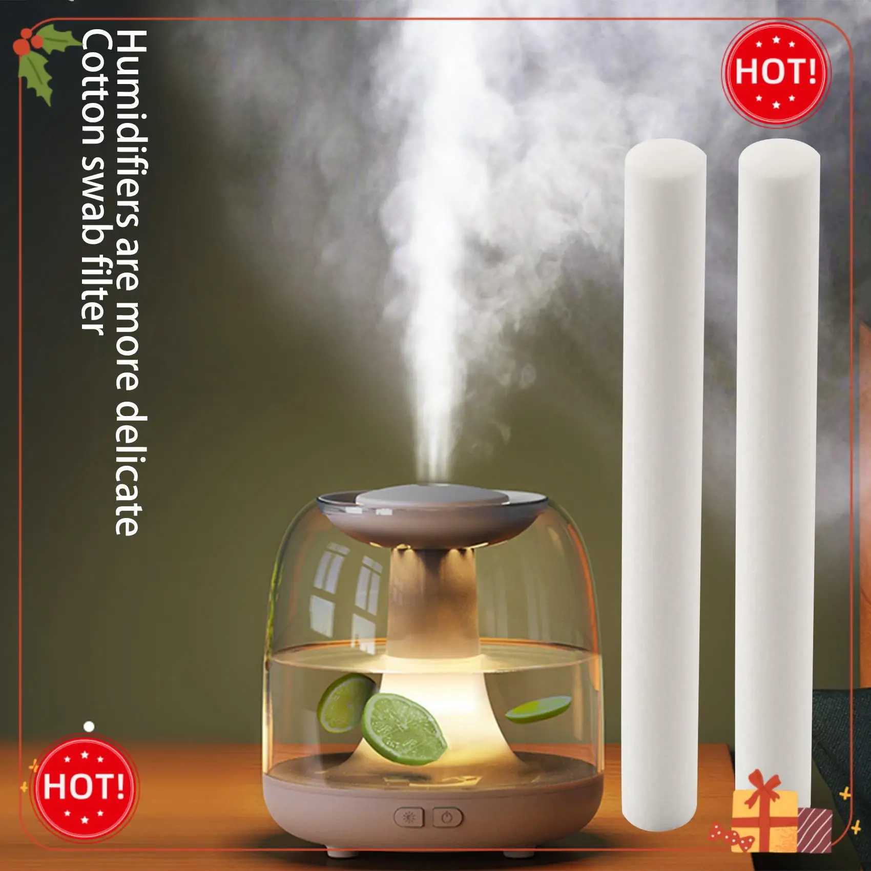 ABLE-20 個加湿器フィルター交換用綿スポンジスティック USB 加湿器アロマディフューザーミストメーカー空気加湿器