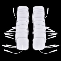 100P/50P 5x5cm Muscle Stimulator Electrode Pads Non-woven Fabric Self Adhesive Replacement Pads for Tens Digital Massage Machine