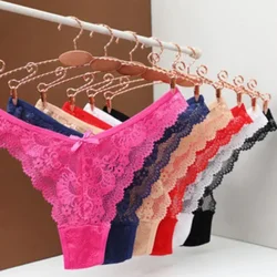 เซ็กซี่ G-String ผู้หญิง Lace Jacquard กางเกง Temptation T-back ฐานผ้าฝ้ายกางเกงขายส่งรายการสําหรับขายจํานวนมาก