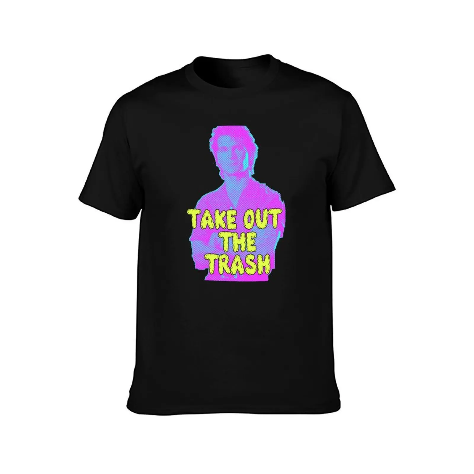 Roadhouse - Take Out The Trash T-Shirt, Summer Casual Cotton Tee, Oversized Streetwear Tops, Vintage Graphic Print, 100% Cotton