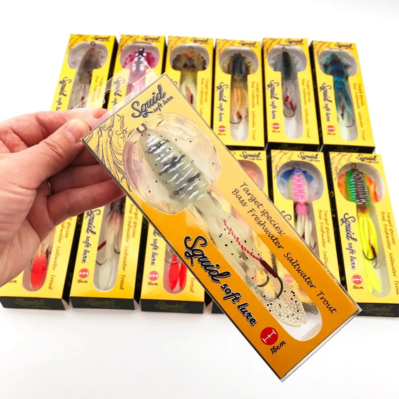 Jig Cabeza de Pulpo biomimético para pesca en barco y aguas profundas - imagen 2