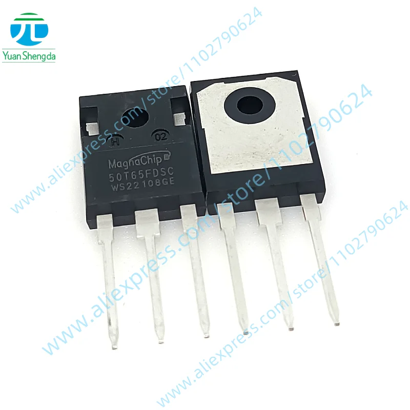 

5PCS New Original MBQ50T65FDSC Single Tube IGBT for Welding Machine TO-247 50T65FDSC