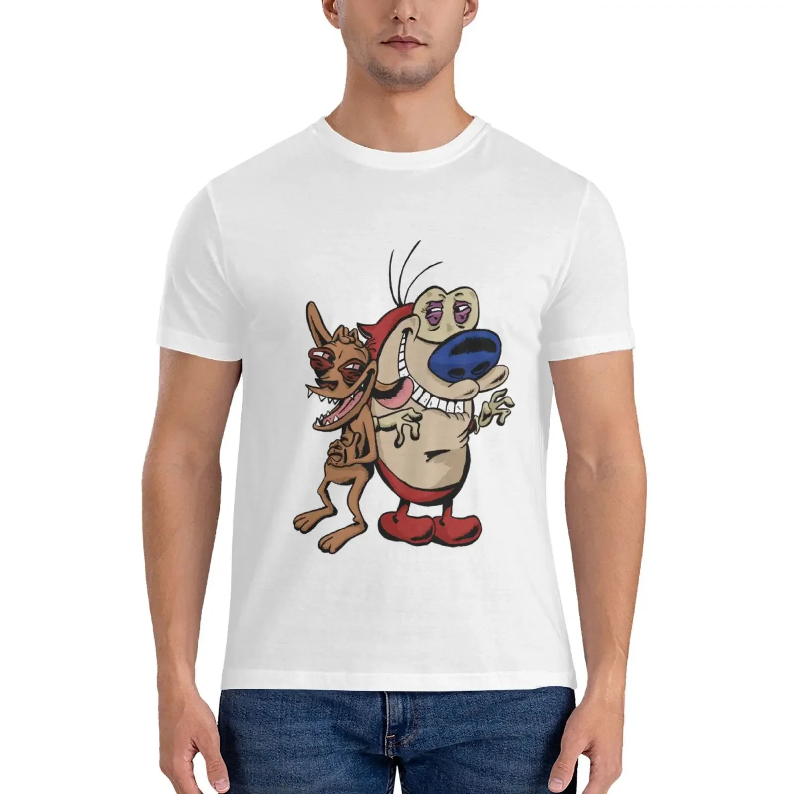 

Ren and Stimpy Classic T-Shirt big and tall t shirts for men funny t shirts