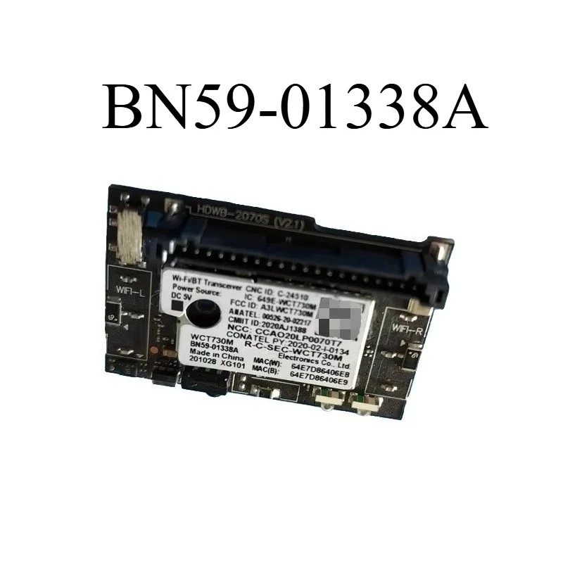 

Original WIFI Bluetooth Module BN59-01338A WCT730M is for QN55Q70TAFXZA QN55Q7DTAFXZA QN65Q70TAFXZA QN75Q70TAFXZA