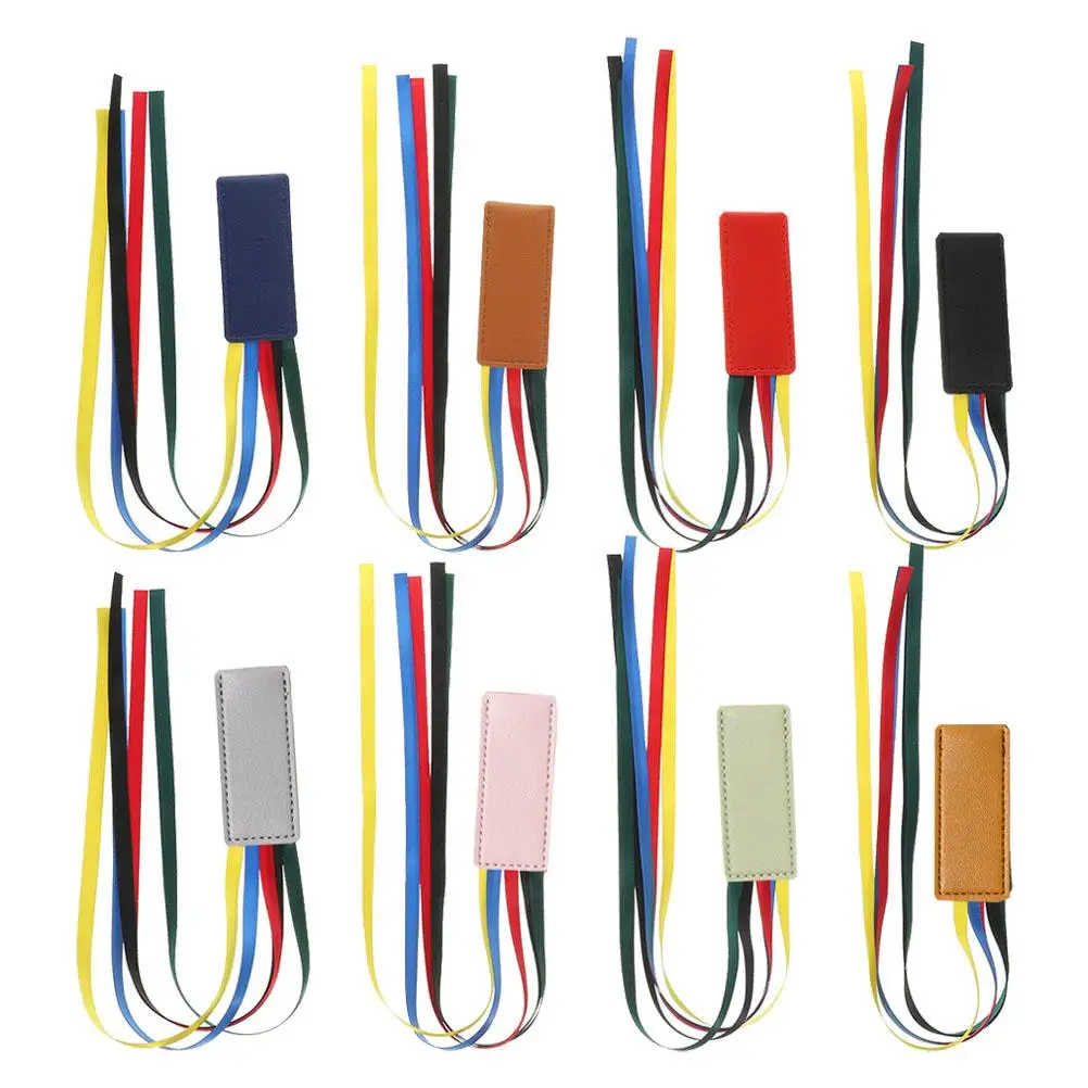 8 Pcs Bookmark Ribbon Ribbons for Crafts Page Markers Bookmarks Student Men