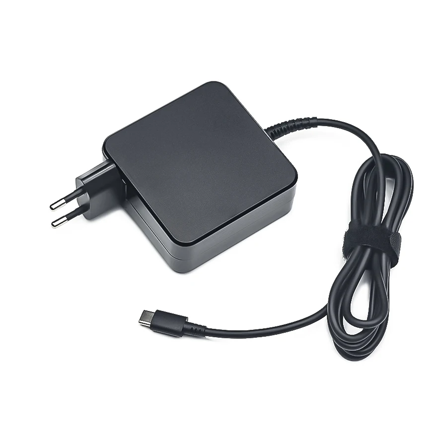 Adaptador de corriente para ordenador portátil, cargador de 65W tipo C, 20V, 3.25A, 45W, USB C, teléfono PD, MacBook, ASUS, ZenBook, Lenovo, Dell,