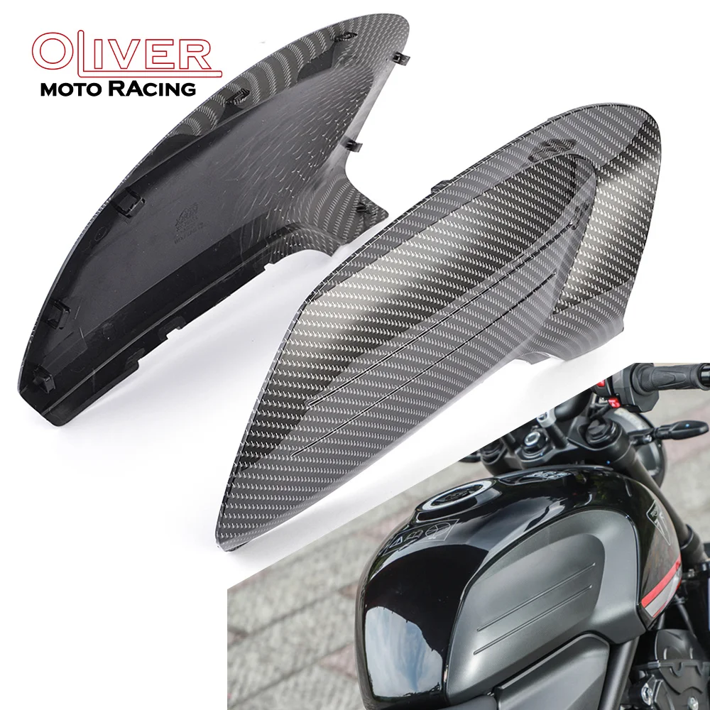 For Triumph Trident 660 2022-2025 Tank Side Cover Fairing Fuel Gas Panel Cowl Frame Bodywork Injection Moto Parts