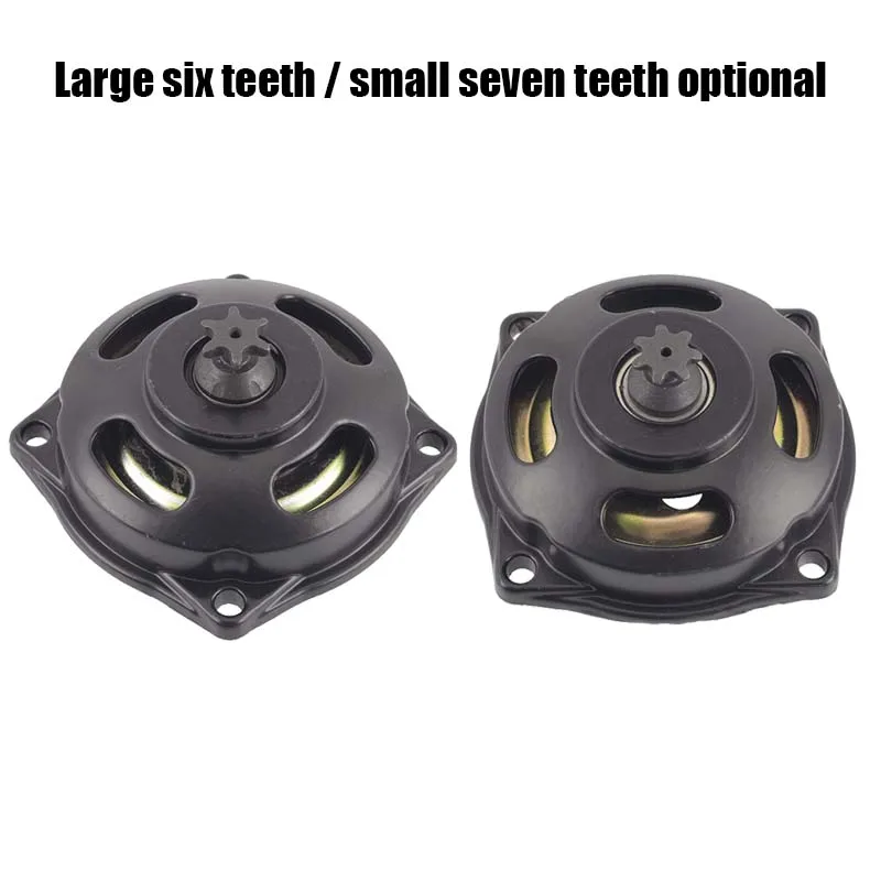 Small Seven-Tooth Large Six-Tooth Chain Gear Plate for 47Cc 49Cc Mini Motorcycle Engine Front Gear Plate Tooth Sprocket