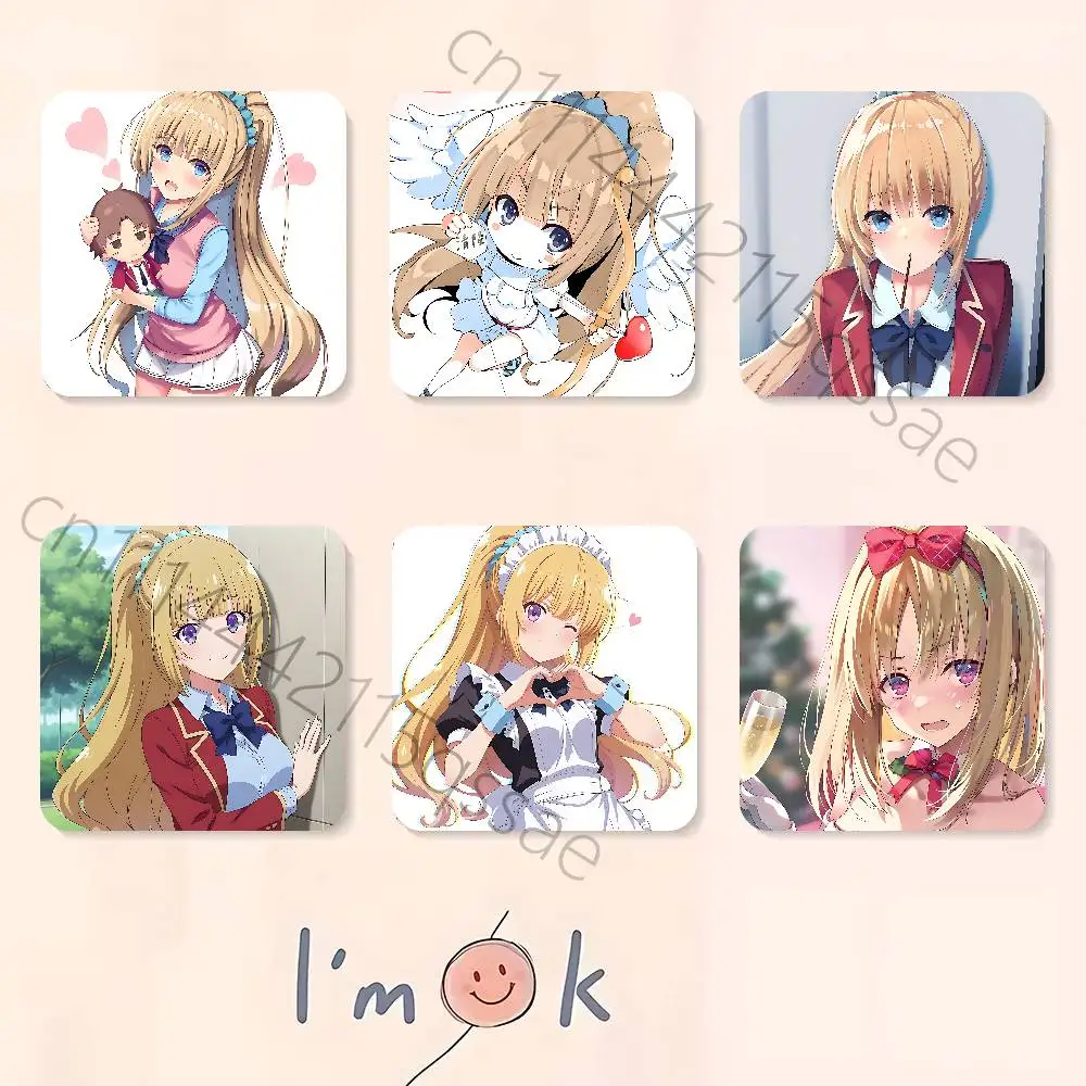Karuizawa Kei The E-Elite Refrigerator Magnets Cartoon Magnetic Personality Decorations Creative Gifts