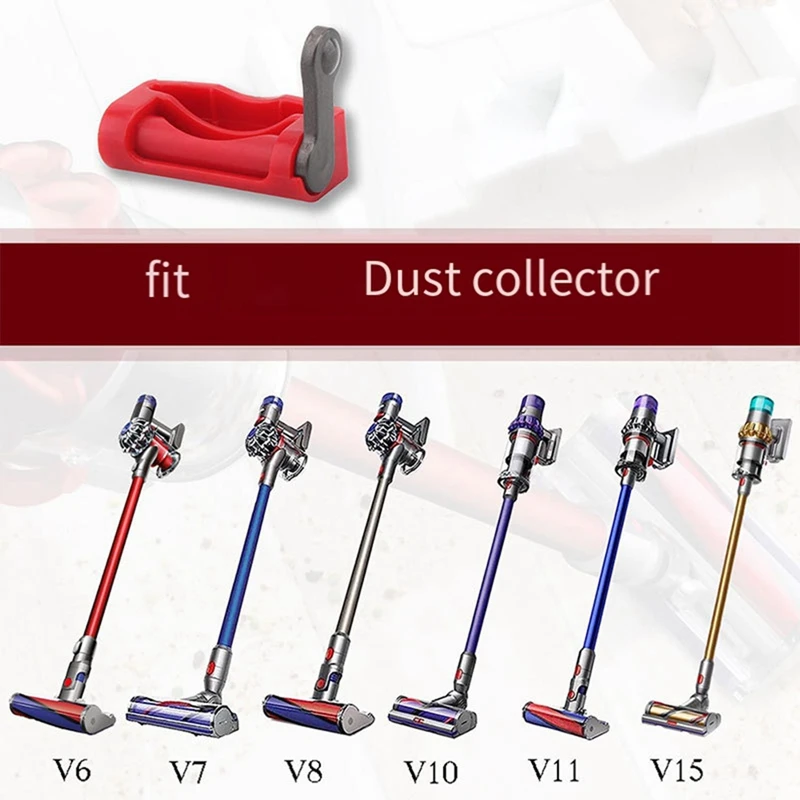 Vacuum Brush Attachment For Dyson V7 V8 V10 V11 V15, Soft Brush Cleaning Tool With Extension Hose And Trigger Lock Durable
