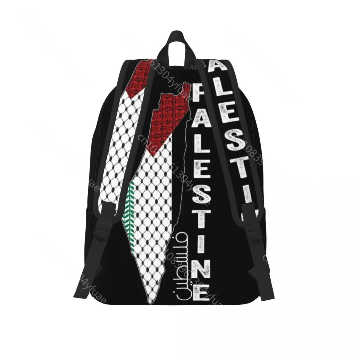 Zaino mappa palestinese Keffiyeh Thobe Patterns zaini Kawaii borse da scuola leggere da viaggio Unisex zaino firmato