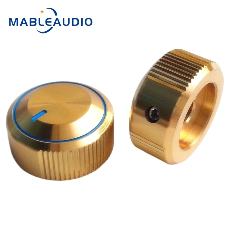 1 Stück 30x16mm Potentiometer knopf aus Aluminium legierung mit festem Volumen Hifi-Audio verstärker – Detail 8