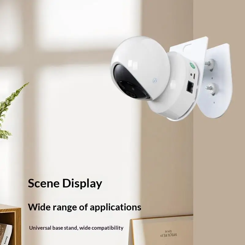 (HBA12)L Shape Nail Free Wall Mount Camera Bracket With Glue Base PTZ Version Camera Surveillance Bracket For Security Camera