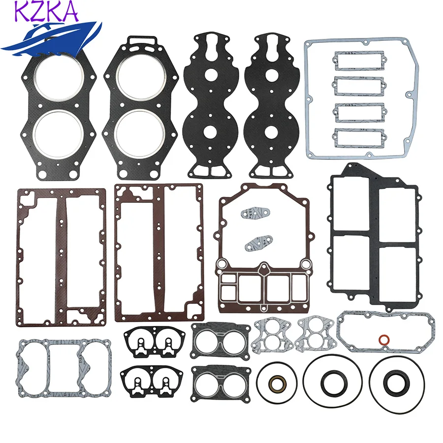 6E5-W0001 Power Head Gasket Kit For Yamaha 2T Outboard Motor V4 15-130HP 6E5-W0001-01 6E5-W0001-A2 6F3-W0001 6E5-W0001-A2